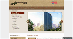 Desktop Screenshot of apartmentforlease.com.vn